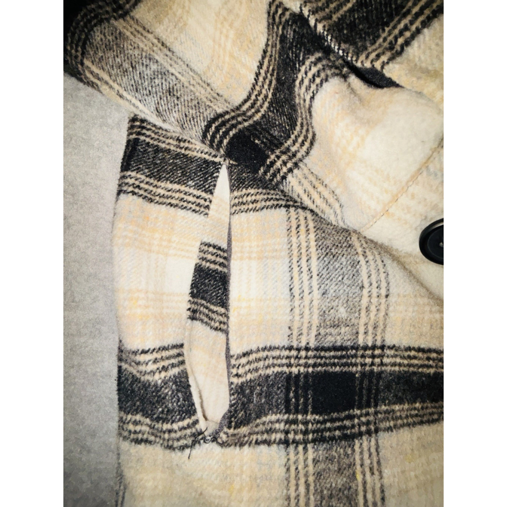 Thread & Supply Plaid Shacket Womens Large Flannel Shirt Jacket Lined - Picture 3 of 8